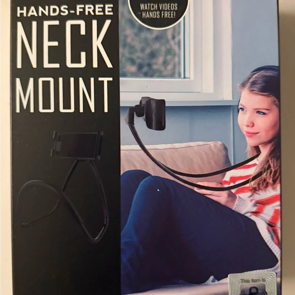Hands-Free Neck Mount - Black